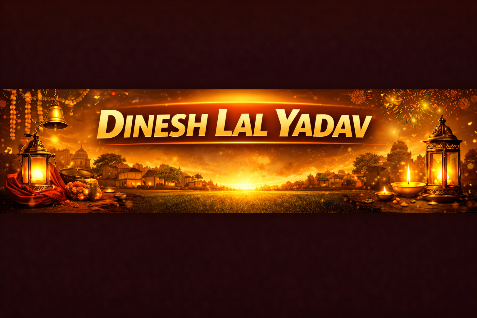 Dinesh Lal Yadav channel banner